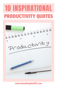 productivity quotes